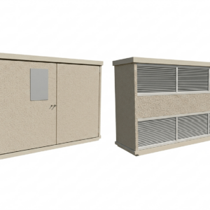 Poste Préfabriqué Compact BOCAGE  – Enveloppe Vide
