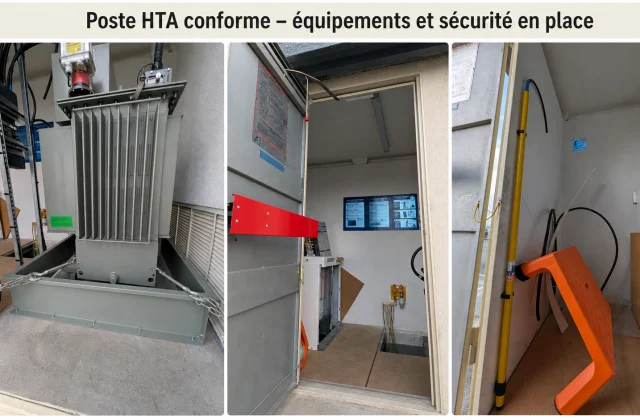 Poste HTA conforme
